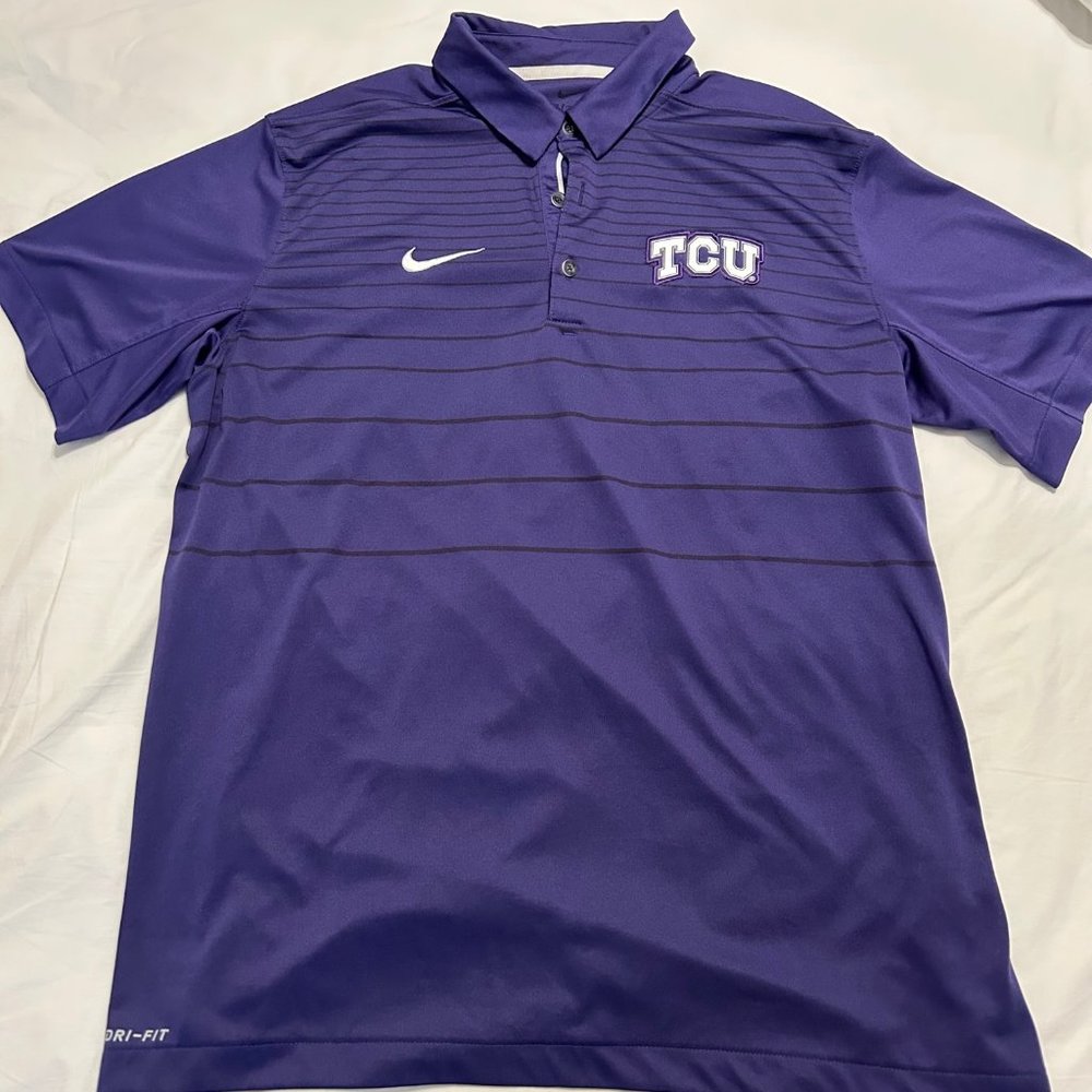 TCU Men's Nike Polo (L)